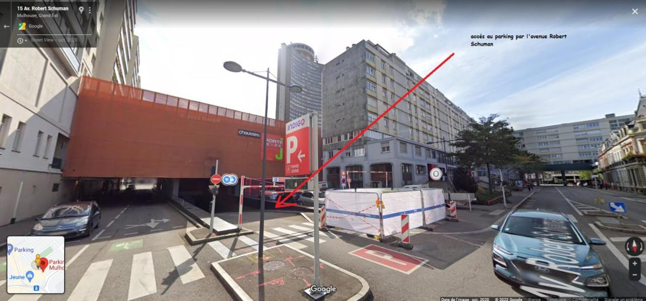 Tour De L'Europe, En Plein Centre Avec Parking. Mulhouse Exterior foto